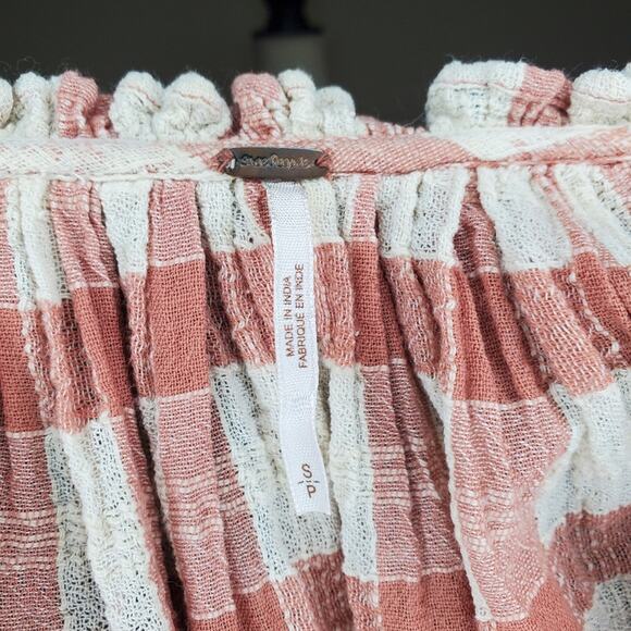 Free People Honey Grove Blouse Small - Picture 7 of 9